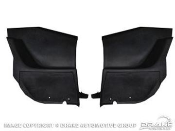 Picture of 1971-73 Mustang Fastback Interior Rear Quarter Trim Panels : D1ZZ-6331486/7P