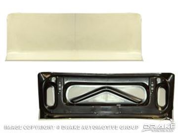 Picture of 1967-68 Mustang Fastback Fiberglass Trunk Lid : S7MS-6340110-A