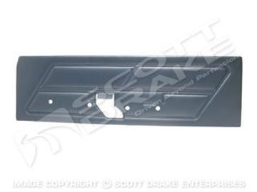 Picture of 1970 Mustang Standard Door Panels-Black : D0ZZ-65239423TK