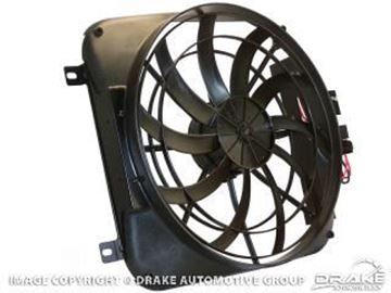 Picture of 1964-66 Mustang Premium Electric Fan and Shroud : C3DZ-8146/8600H