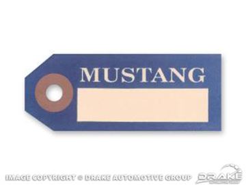 Picture of Mustang Parts Tag : ACC-200