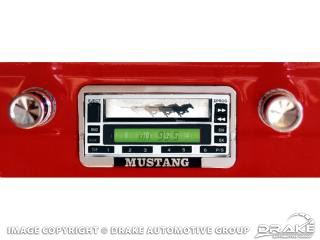 Picture of USA-1 Custom Autosound Radio (1964-66, Black Face) : USA-1-5B