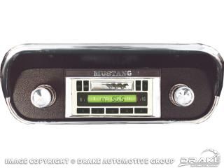 Picture of USA-2 Custom Autosound Radio (1967-73, Chrome Face) : USA-2-7C