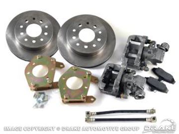 Picture of Rear Disc Brake Conversion Kit (Standard rotors, 28 spline) : DBC-REAR