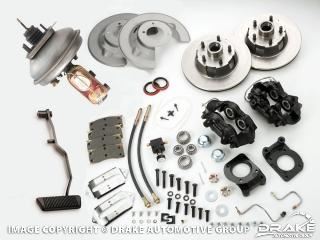 Picture of 1967-69 Mustang Disc Brake Conversion Kit with Master Cylinder (Power) : DBC-A121-1