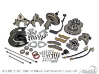 Picture of Disc Brake Conversion Kit with Master Cylinder (Automatic, power) : DBC-A134