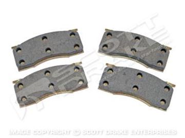 Picture of 68-73 Semi met disc brake pads : D0OZ-2018-SM