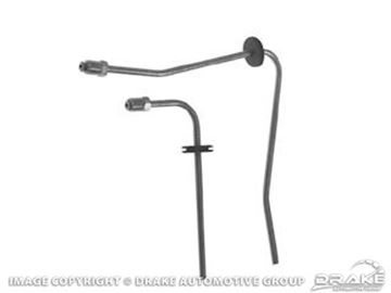 Picture of Front Brake Line Set (Standard Brakes-Stainless) : MFB001S