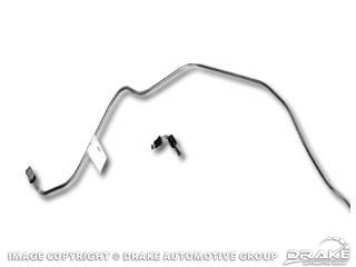 Picture of Front to Rear Brake Line (Front Drum-Stainless) : MLB001S