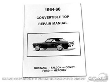 Picture of Convertible Top Repair Manual : MP-14