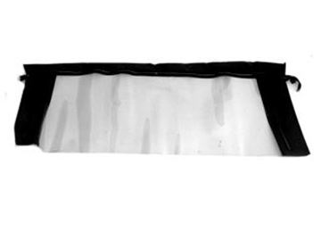 Picture of Glass Convertible Top Rear Window (Black) : C5ZZ-7652500-GB