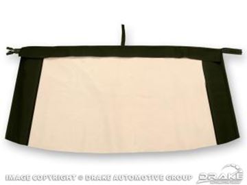 Picture of Plastic Convertible Top Rear Window (White) : C7ZZ-7652500-PW