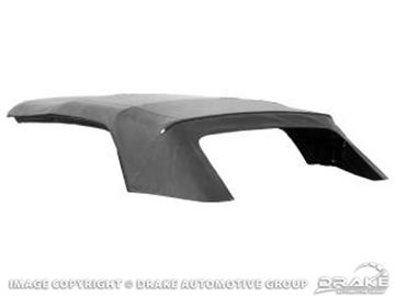 Picture of 64-66 Convertible Top (With Plastic Curtain, Black) : C5ZZ-7652700-PB