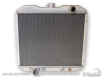 Picture of 67-69 2 row HiPo Aluminum Radiator (Late Model 5.0, 302 & 351C, 20') : 339-2AL