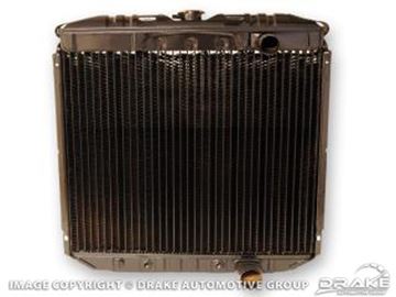 Picture of 67-69 3 Row Hi-flo Radiator (Small Block, without A/C) : 340-3HF