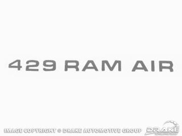 Picture of 1971 429 Ram Air Scoop (Argent) : DF-419
