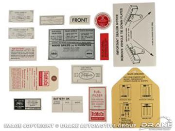 Picture of 15 Piece Decal Kit : DK-24