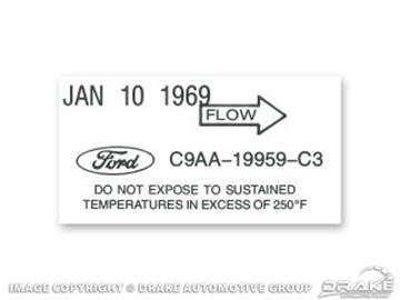 Picture of Air Conditioner Dryer Decal : DF-656