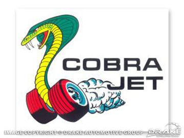 Picture of Cobra-Jet Window Decal : DF-393