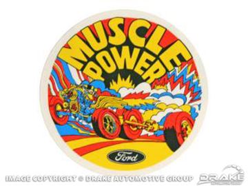 Picture of Muscle Power Exterior Decal : DZ-114