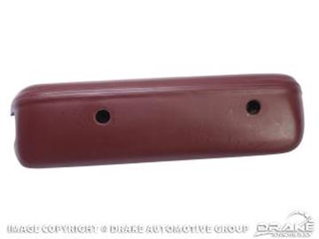 Picture of Deluxe Arm Rest Pad (Maroon, RH) : C8ZZ-6524100MRD