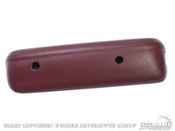 Picture of Deluxe Arm Rest Pad (Maroon, LH) : C8ZZ-6524101MRD