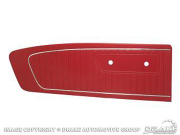 Picture of 1965 Standard Door Panels (Red) : C5ZZ-65239423RD