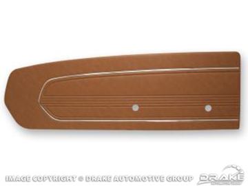 Picture of 1967 Standard Door Panels (Saddle) : C7ZZ-65239423SA