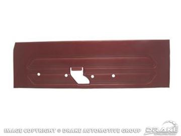 Picture of 1969 Standard Door Panels (Dark Red) : C9ZZ-65239423DR