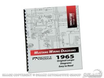 Picture of 1965 PRO Wiring Diagram Manual (Large Format) : MP-1-P