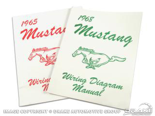 Mustang 1964 Wiring Diagram Manual : MP-312 | Scott Drake - Restoration