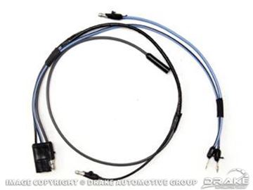 Picture of 1967 Fog Lamp Under Dash Harness : C7ZZ-15223-UDH