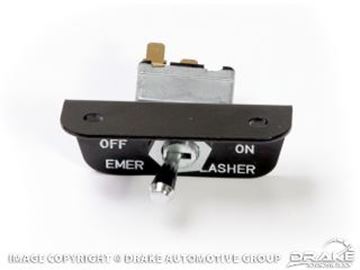 Picture of 1966 Mustang Emergency Flasher Switch (without pigtail, for late 1966) : C6AZ-13350