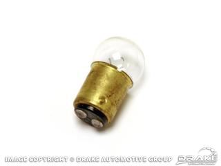 Picture of 67-68 Door Courtesy Light Bulb (Amber, CA only) : 90