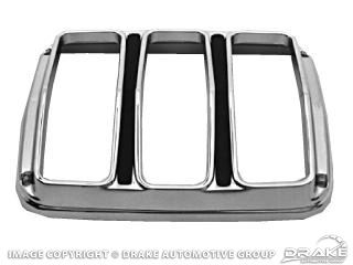Picture of 64-66 Tail Light Bezels (Concours, Pair) : C5ZZ-13489-AR