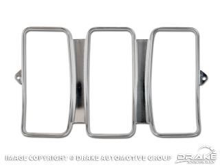 Picture of 1969 Mustang Tail Light Bezel (Stamped aluminum) : C9ZZ-13489
