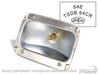 Picture of 1965-66 Mustang Tail Light Housing (w/ FoMoCo logo) : C5ZZ-13434-B