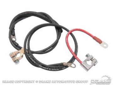 Picture of 68-69 Concours Battery Cable Set (6 Cylinder) : C8ZZ-14300-6
