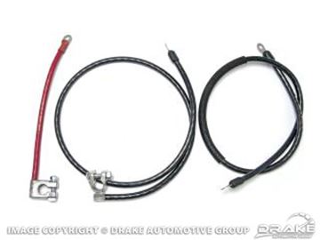 Picture of 68-69 Concourse Battery Cable Set (8 Cylinder) : C8ZZ-14300-8