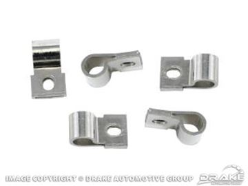 Picture of Underhood Turn Signal Harness Clips (Chrome) : 377774-C
