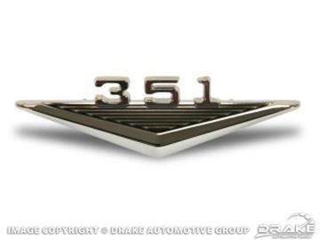 Picture of 64-6 351 Fender Emblem : C3OZ-16228-351