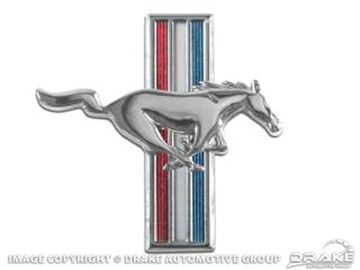 Picture of Running Horse Fender Emblem (64-66 All & 67-68 6 Cyl, RH) : C5ZZ-16228-D