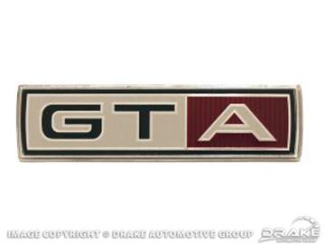 Picture of Fender 'GT' Emblems (Automatic) : C7OZ-16098-A