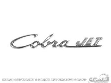 Picture of 69-70 Cobra Jet Scoop Emblem : C9ZZ-16720-A