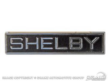 Picture of Shelby Fastback Roof Emblem : S9MS-16229-A
