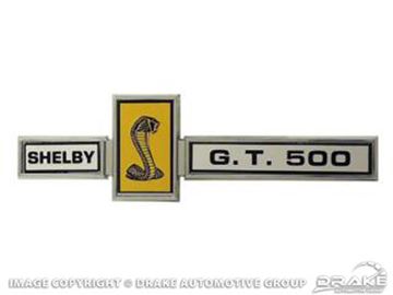 Picture of GT500 Grill Dash and Deck Emblem : S7MS-16098-D