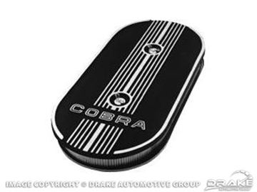 Picture of Cobra Oval Air Cleaners (Single Carb Bottom Plate) : S1MS-9600-A