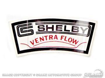 Picture of Air Cleaner Decal (Shelby Ventra-Flow) : DF-477