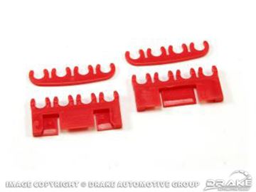 Picture of Spark-Plug-Wire Separator Set (Red) : B6AB8Q-12297-KR