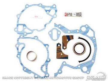 Picture of Timing Chain Cover Gasket (260, 289, 302, 351W) : C4OZ-6020-A